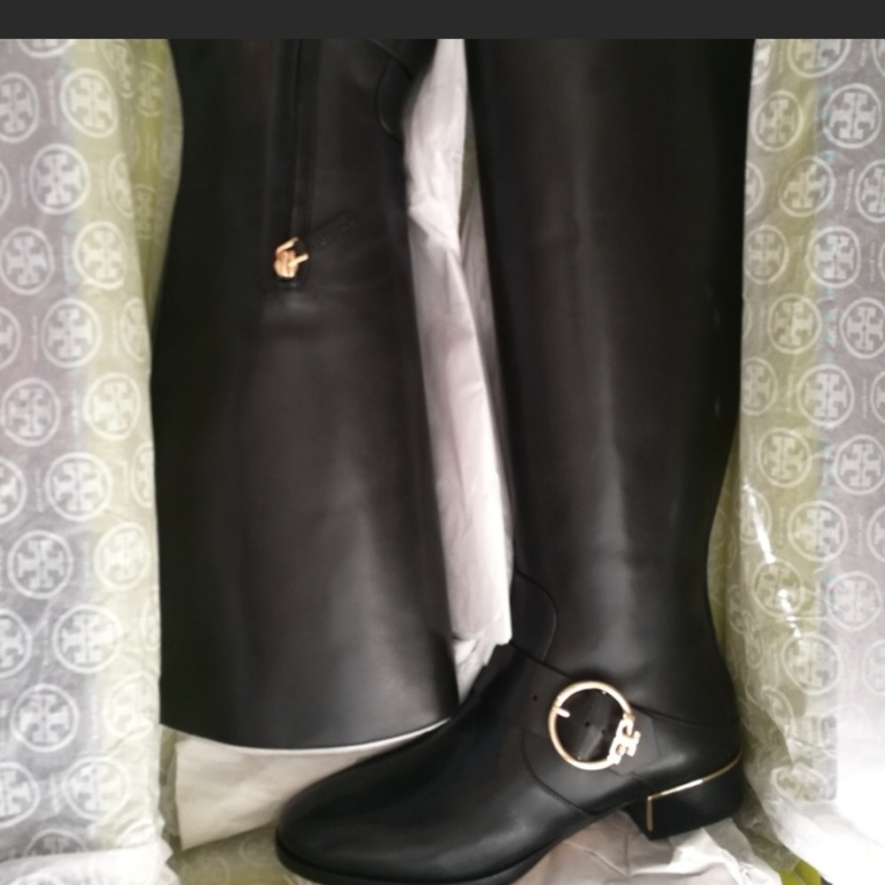 Tory Burch ridding Boots